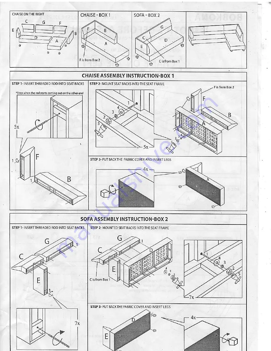 BOBKONA F6989 Assembly Instruction Download Page 2