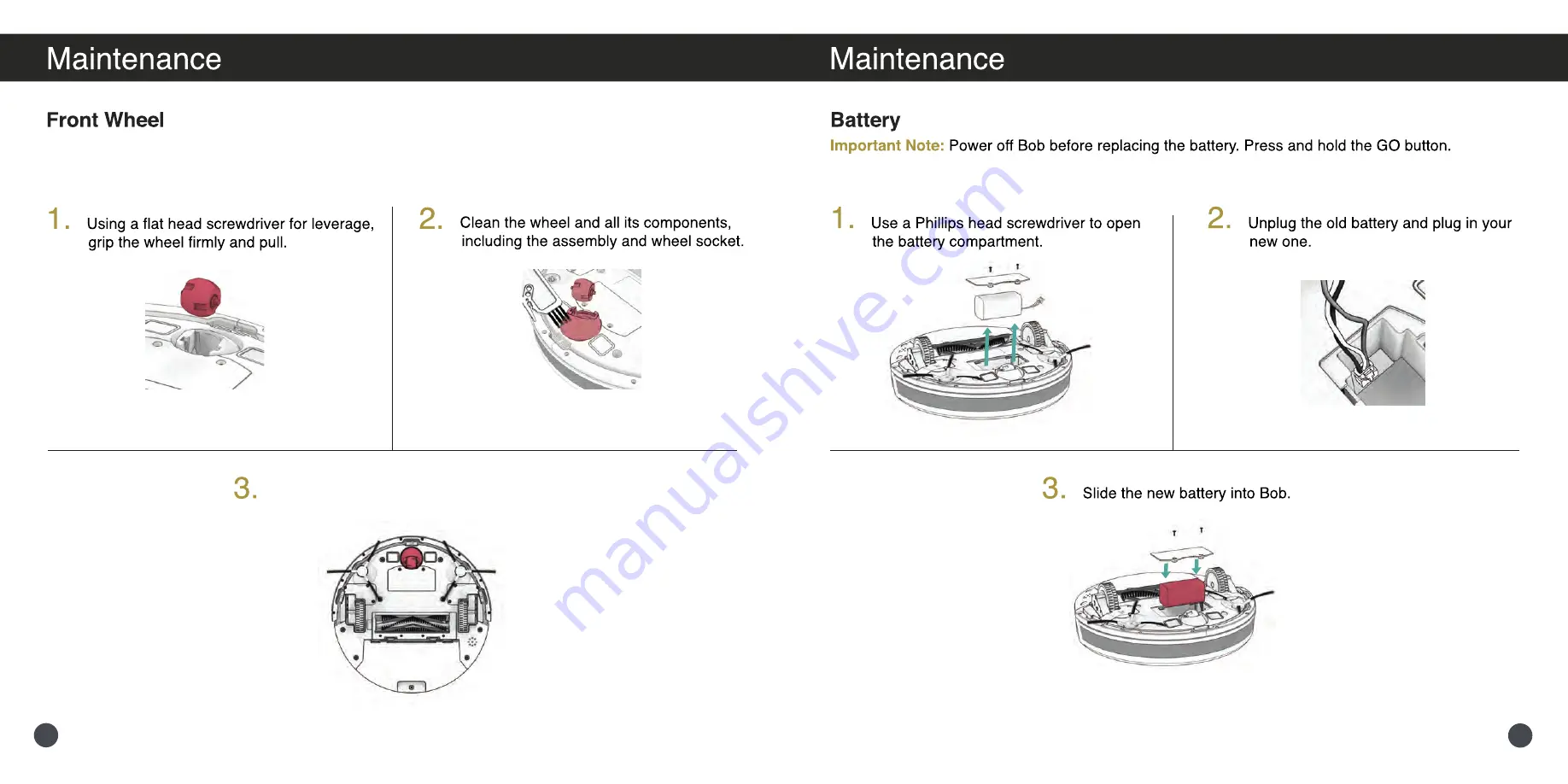 bObsweep PetHair SLAM SLP231122 Owner'S Manual Download Page 12