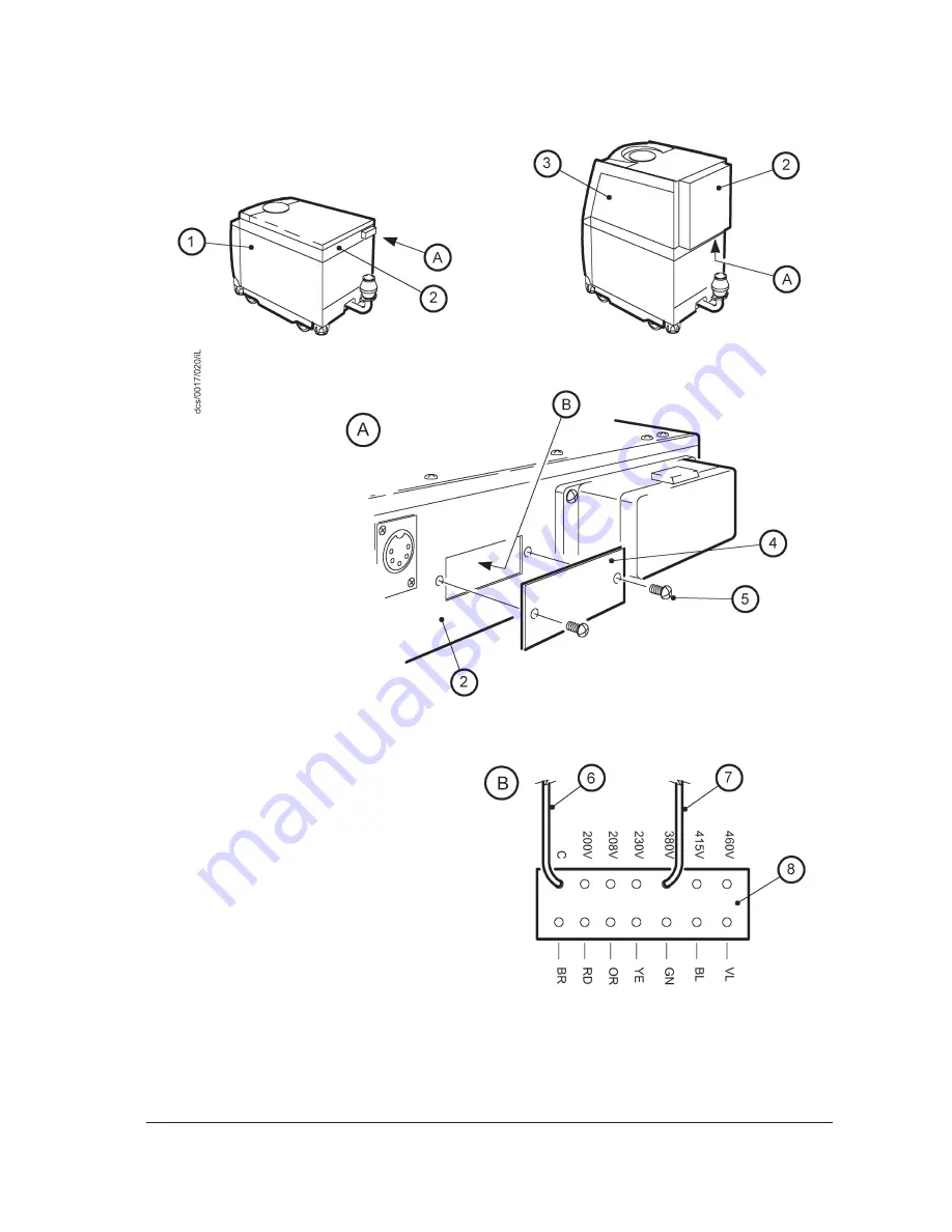 BOC Edwards iL600 Instruction Manual Download Page 62