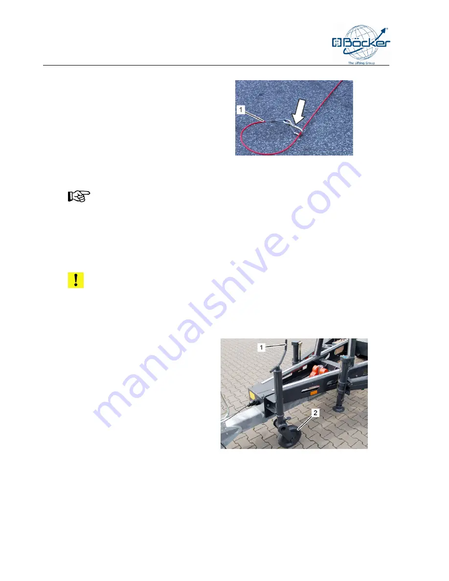 Böcker AHK 30/1400 Operating Instructions Manual Download Page 60