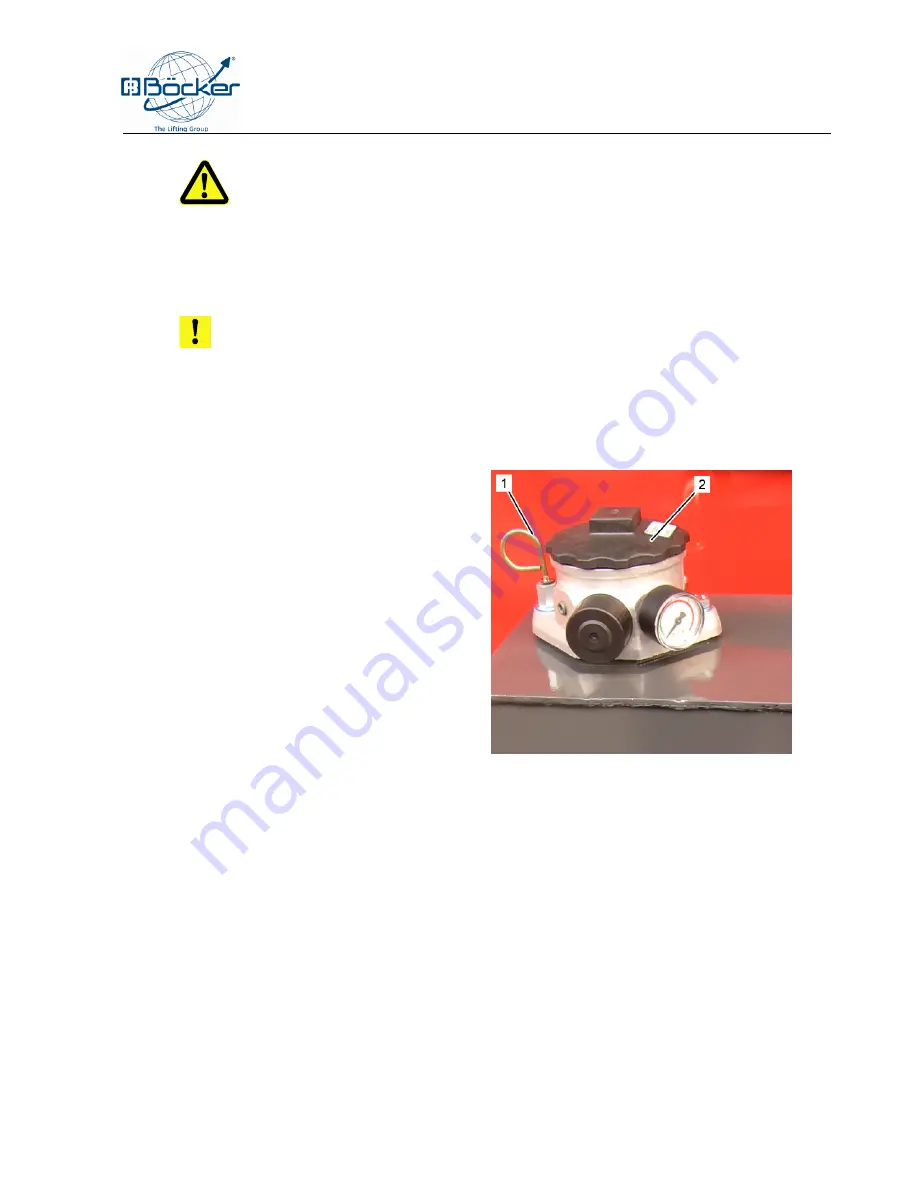 Böcker AHK 30/1400 Operating Instructions Manual Download Page 77