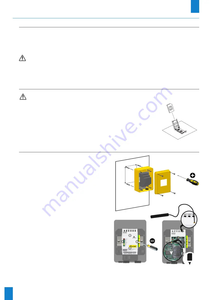 Bodet GSM CONTROL Скачать руководство пользователя страница 30