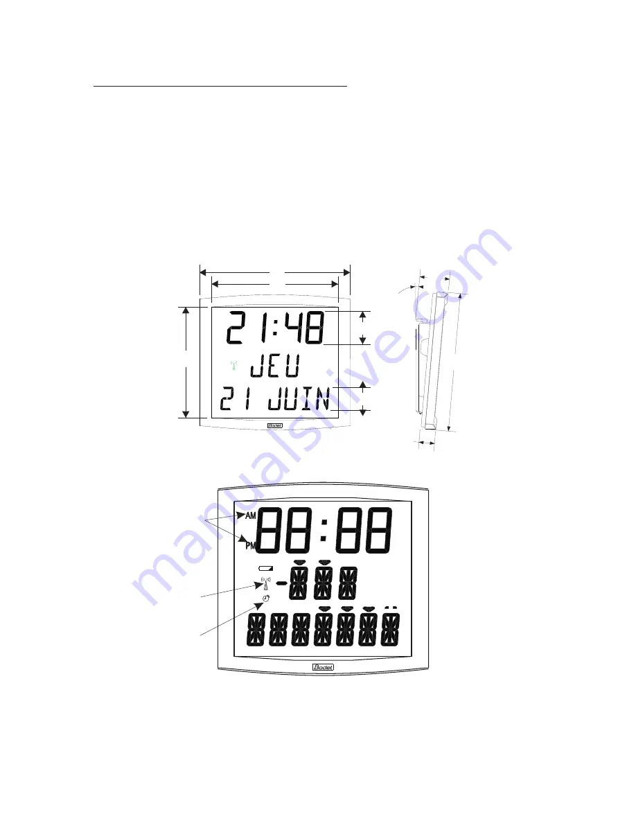 Bodet Opalys Date Installation And Operating Instructions Manual Download Page 26