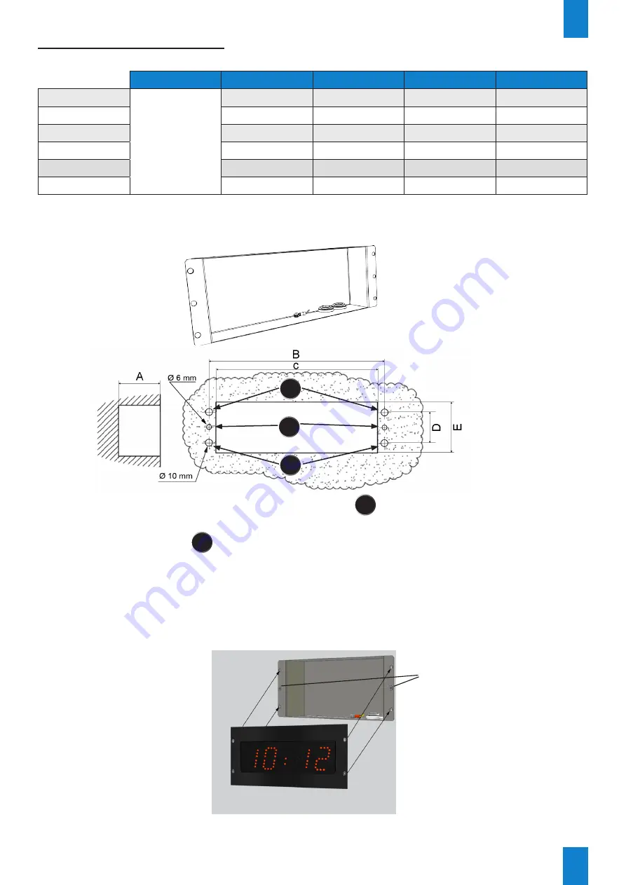 Bodet Style 10 Date Installation And Operation Manual Download Page 9