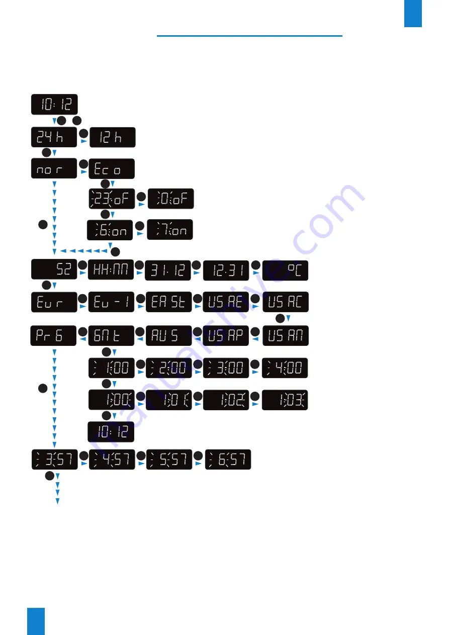 Bodet Style 10 Date Installation And Operation Manual Download Page 16