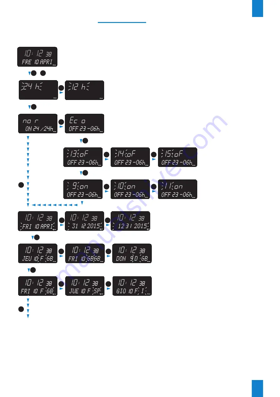 Bodet Style 10 Date Скачать руководство пользователя страница 23