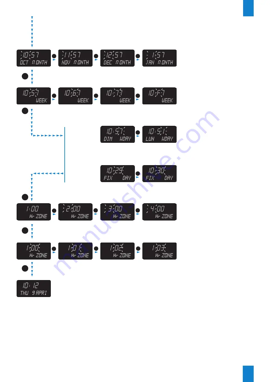 Bodet Style 10 Date Installation And Operation Manual Download Page 25