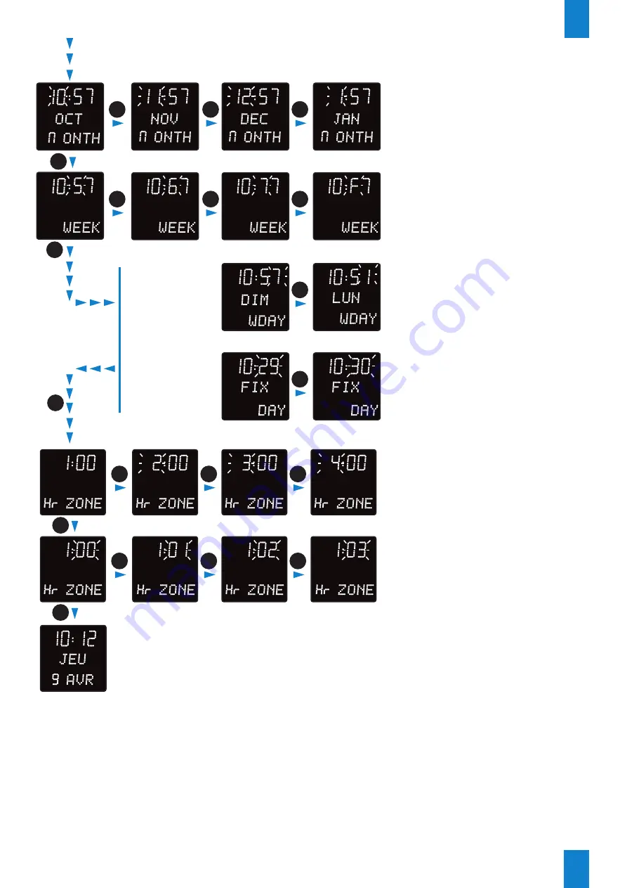 Bodet Style 10 Date Installation And Operation Manual Download Page 63