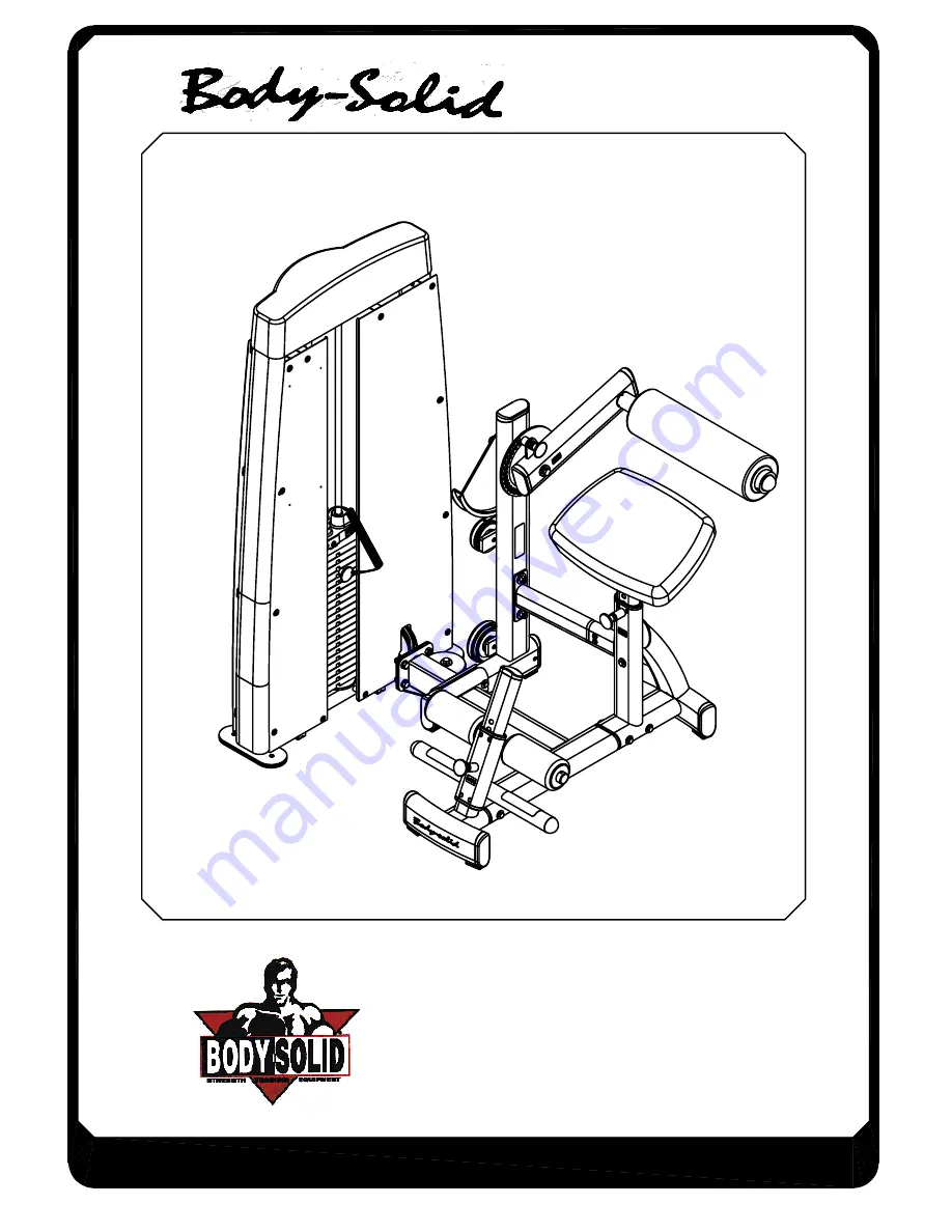 Body Solid DABB.1 Owner'S Manual Download Page 1