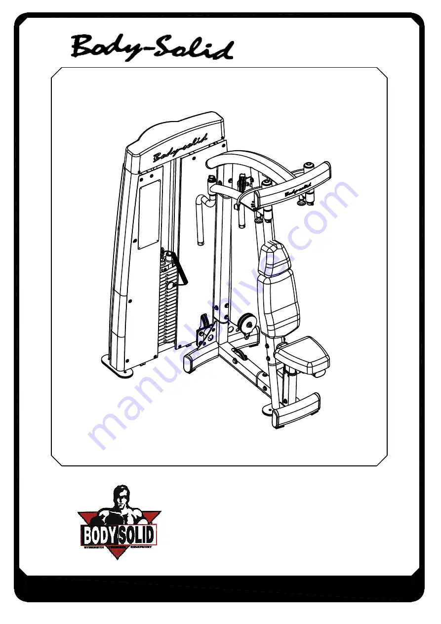 Body Solid DPEC.3 Owner'S Manual Download Page 1