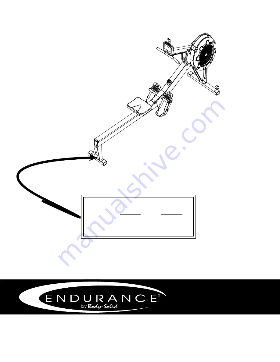 Body Solid Endurance R300 User Manual Download Page 36