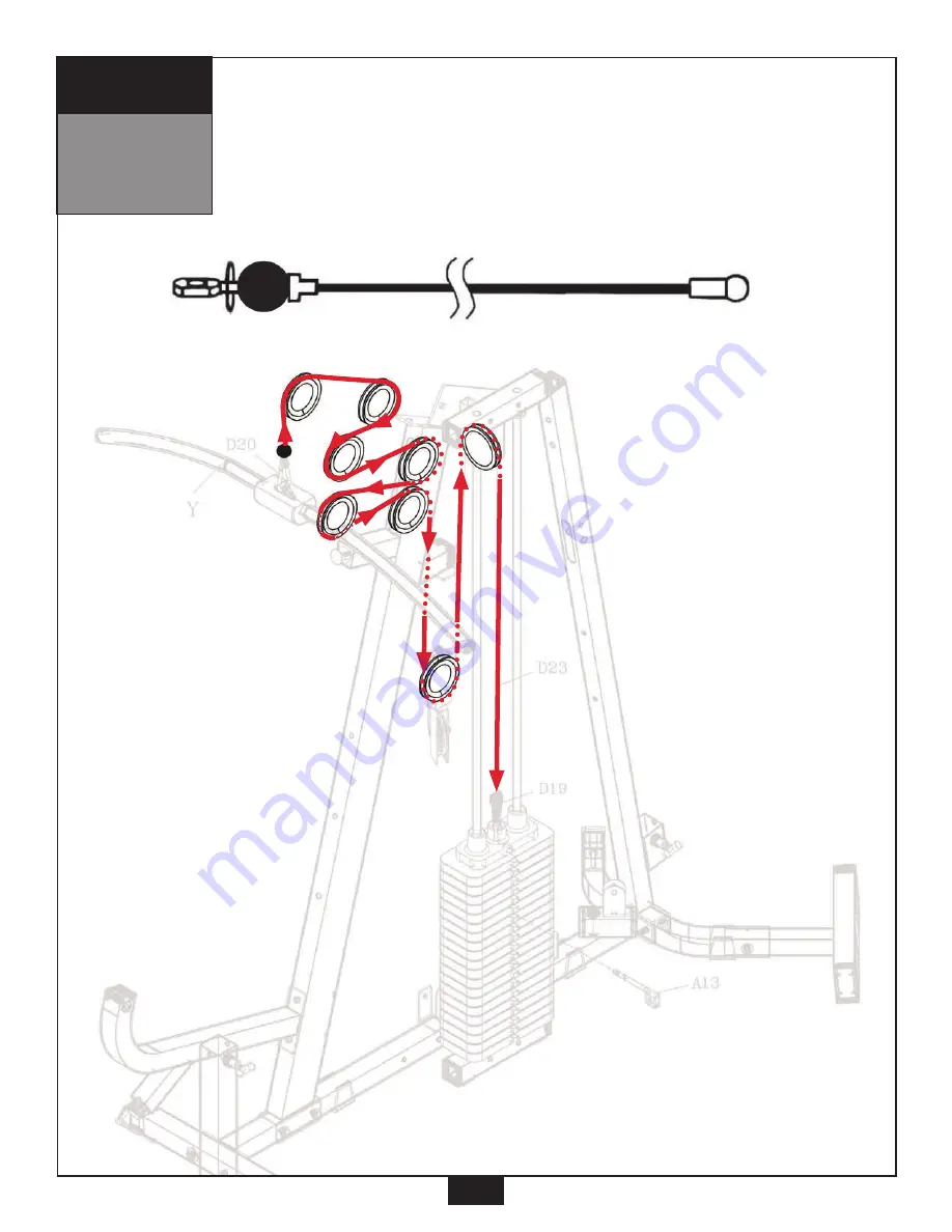 Body Solid EXM2500 Assembly Instructions And Owner'S Manual Download Page 40