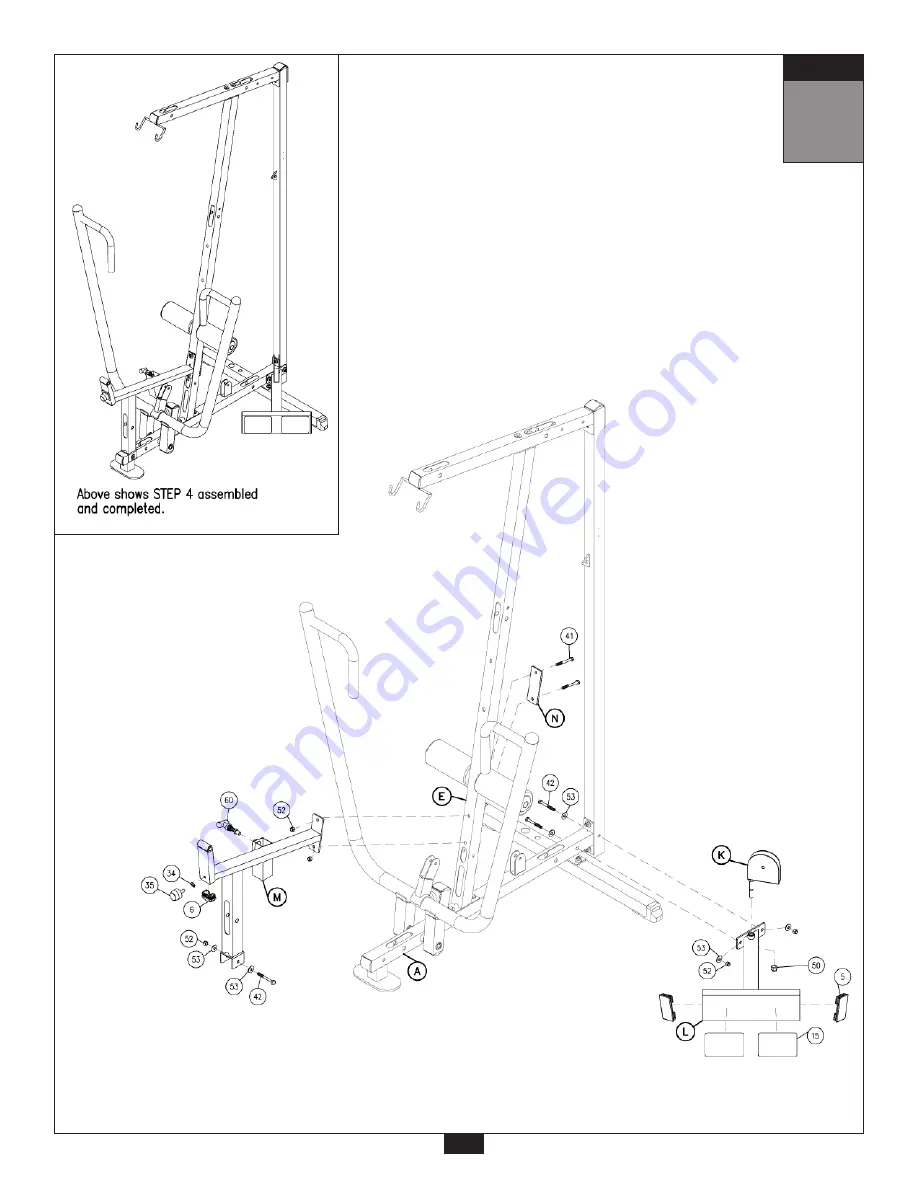 Body Solid G1S Assembly Instructions Manual Download Page 9