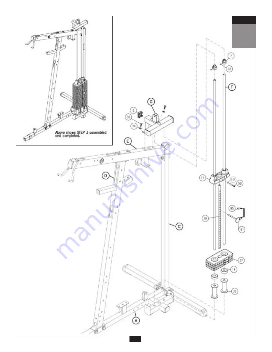 Body Solid G6B Owner'S Manual Download Page 15