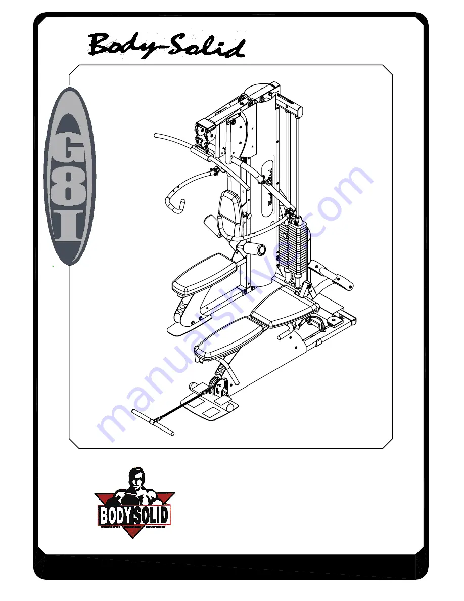 Body Solid G8I.1 Owner'S Manual Download Page 1