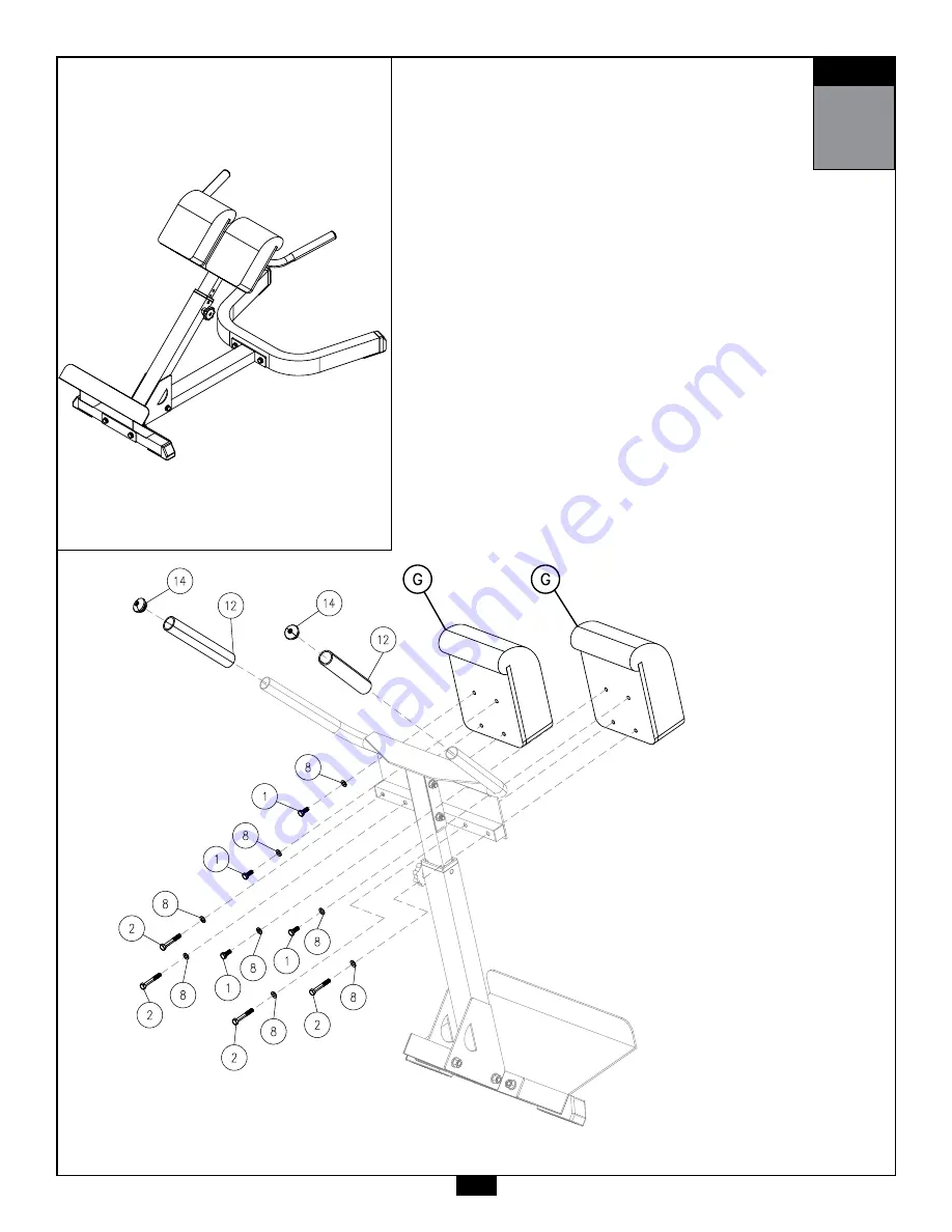 Body Solid GHYP-345 Owner'S Manual Download Page 17