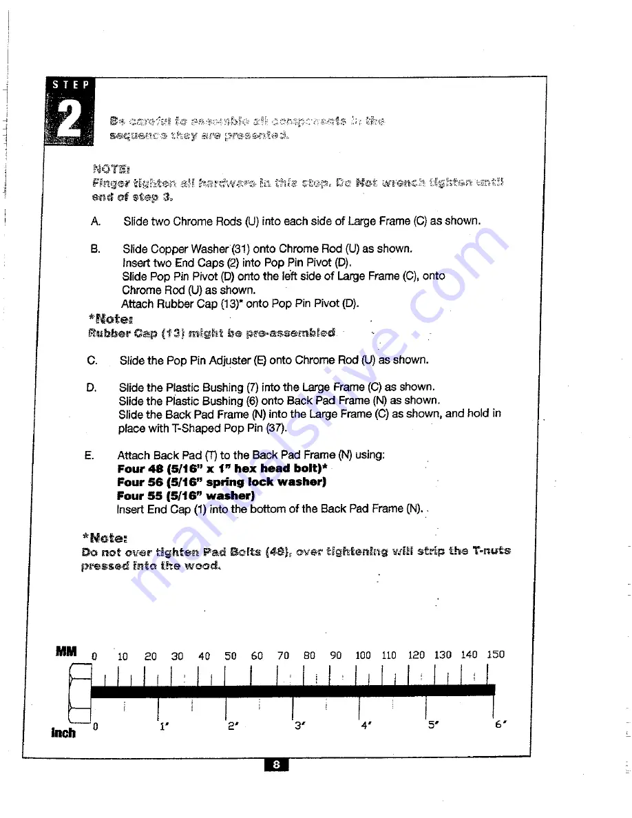 Body Solid GIOT Assembly Instructions Manual Download Page 9