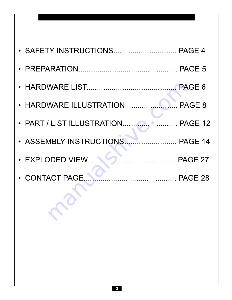 Body Solid GLA348Q.1 Owner'S Manual Download Page 3