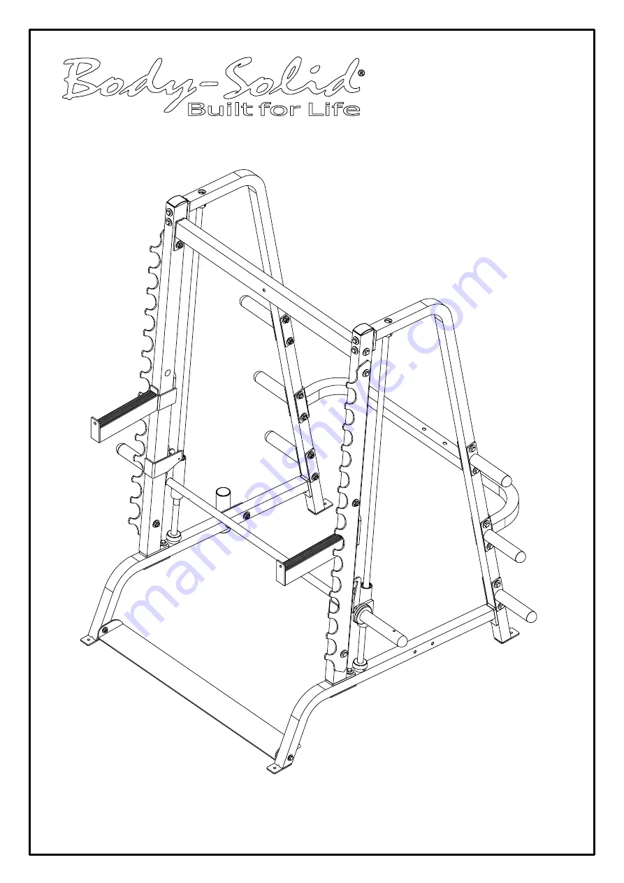 Body Solid GS-348Q Manual Download Page 1