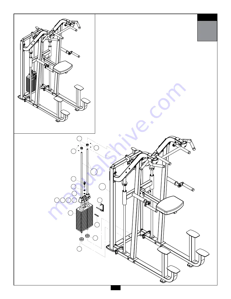 Body Solid S2ACD Assembly Instructions & Owner'S Manual Download Page 31