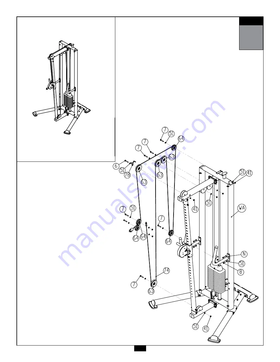 Body Solid S2CC Скачать руководство пользователя страница 25