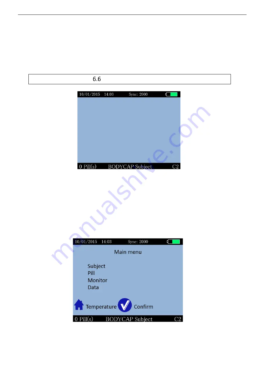 BodyCAP e-Celsius Performance User Manual Download Page 15