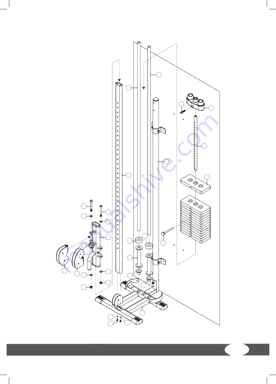 BodyCraft BC-CABLE-PULL Assembly Instructions Manual Download Page 15