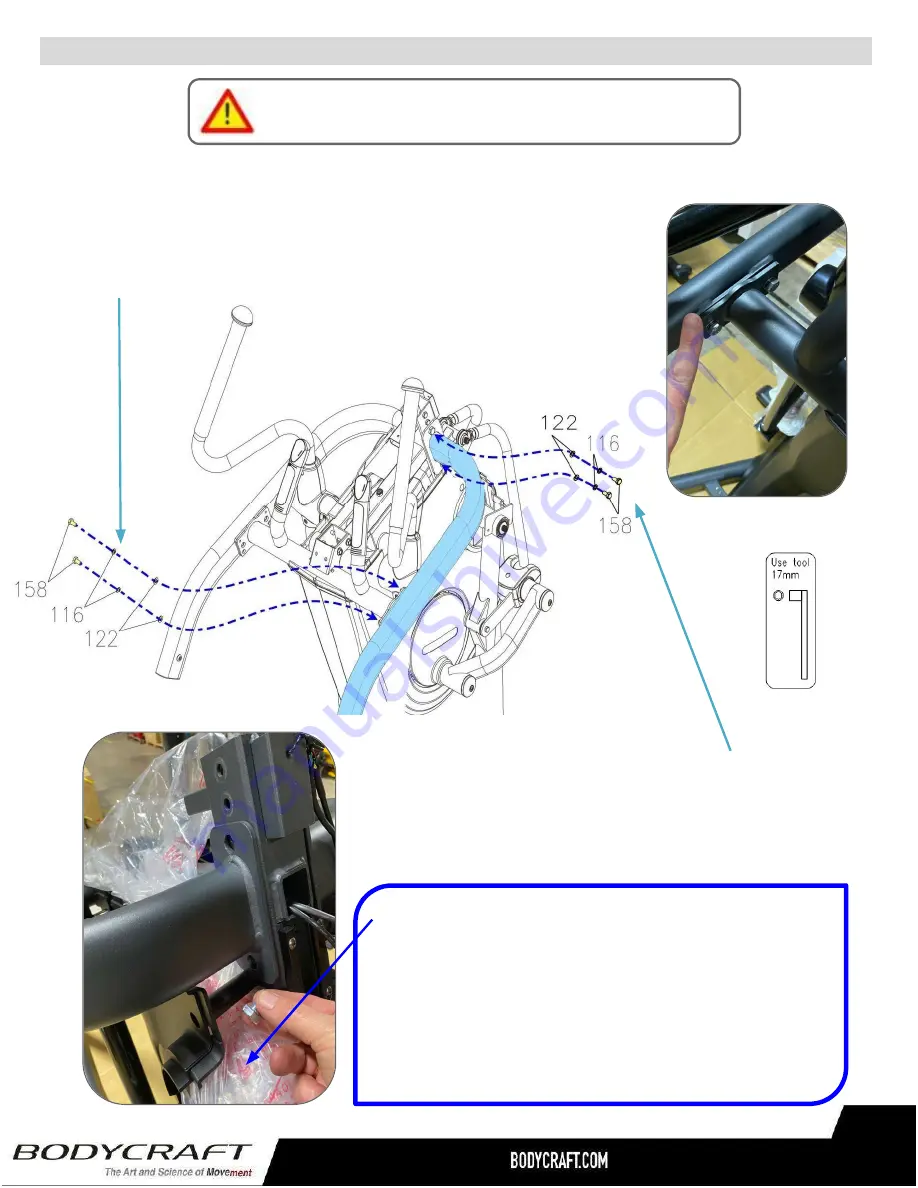 BodyCraft E1000 Owner'S Manual Download Page 20