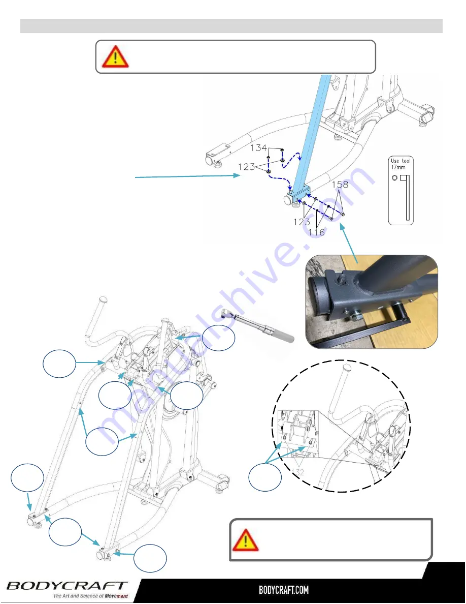 BodyCraft E1000 Скачать руководство пользователя страница 21