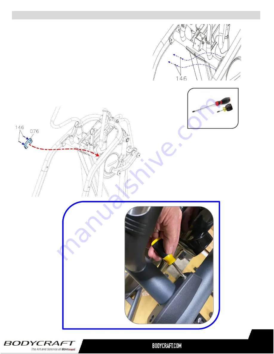 BodyCraft E1000 Скачать руководство пользователя страница 22