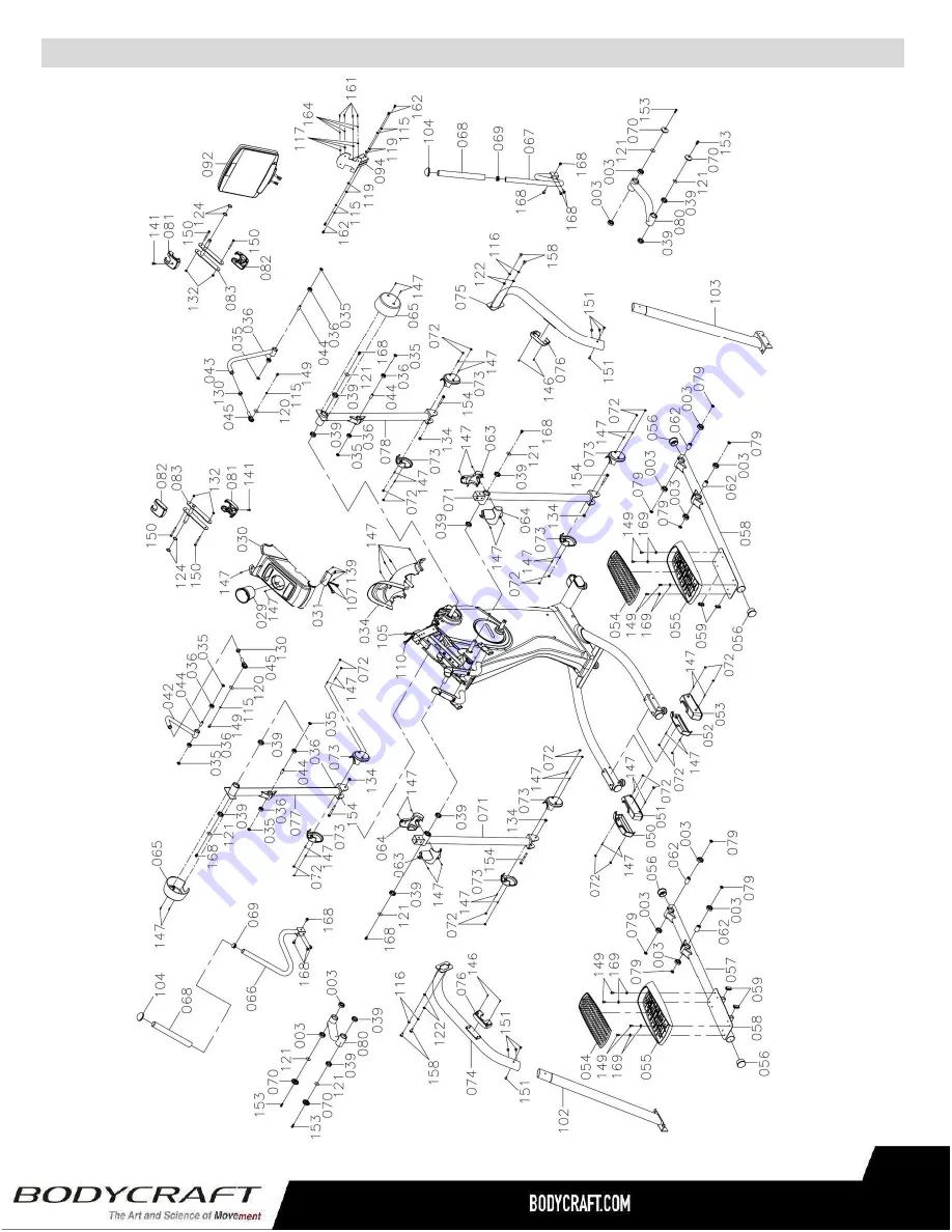 BodyCraft E1000 Owner'S Manual Download Page 41