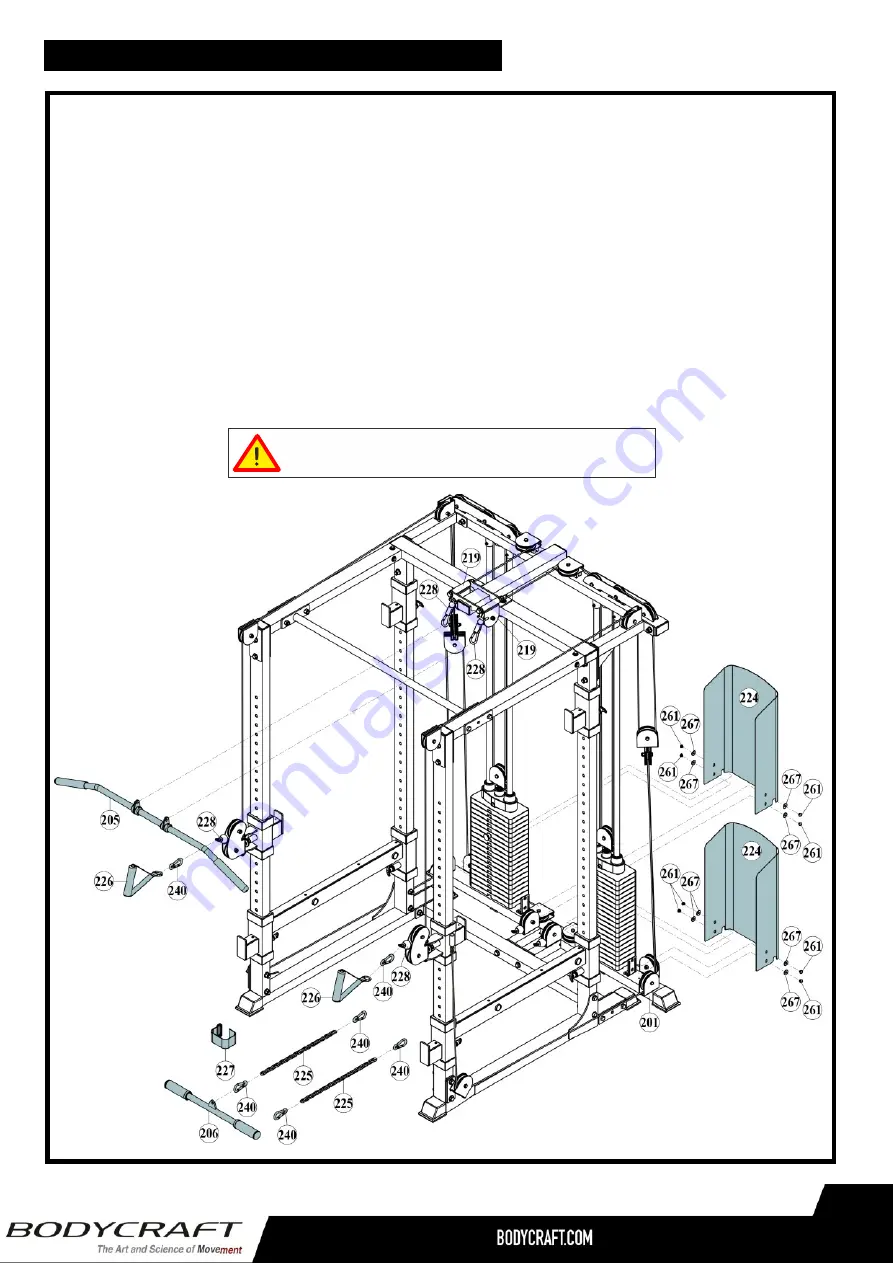 BodyCraft F438 RFT Owner'S Manual Download Page 19