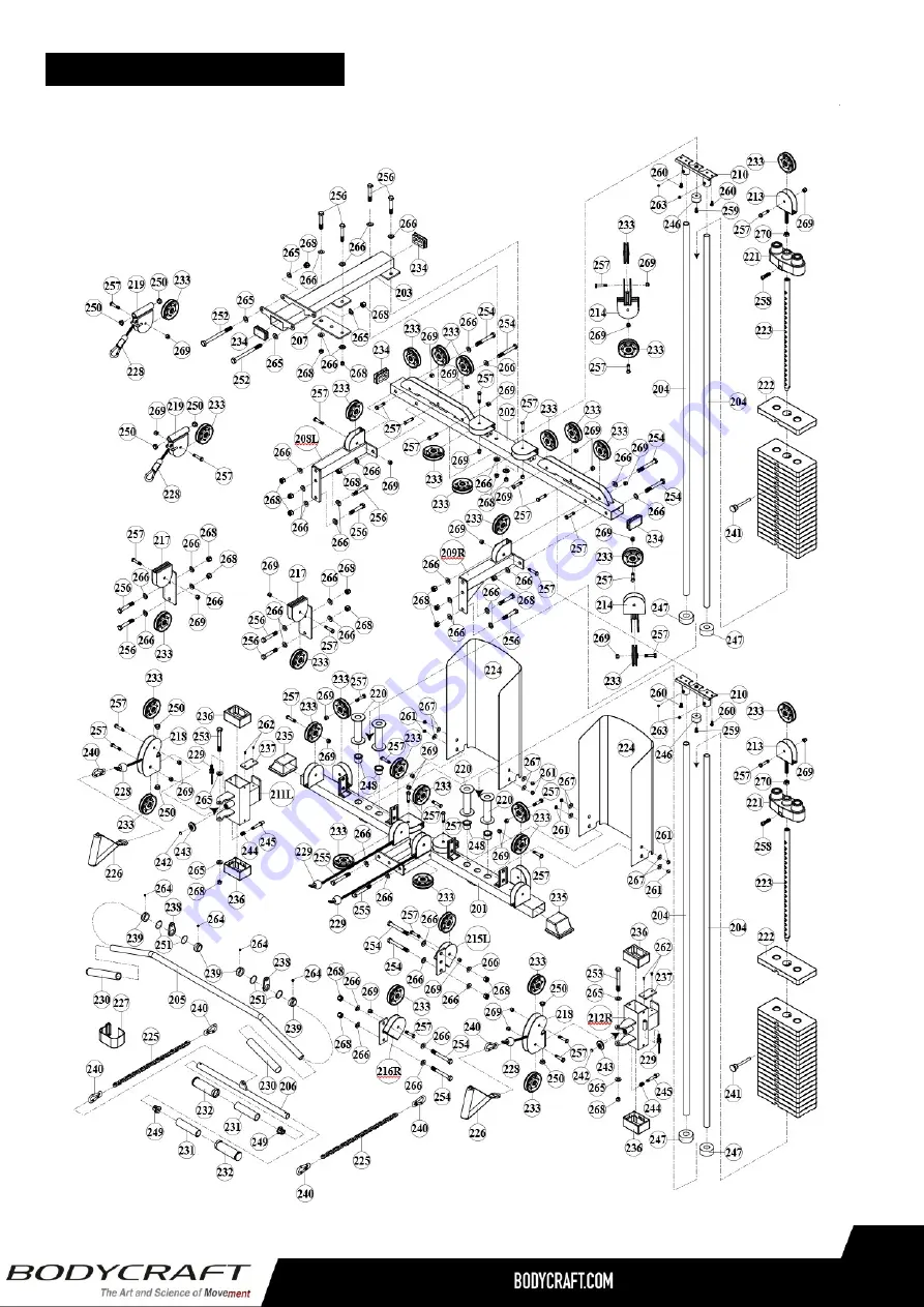 BodyCraft F438 RFT Owner'S Manual Download Page 21