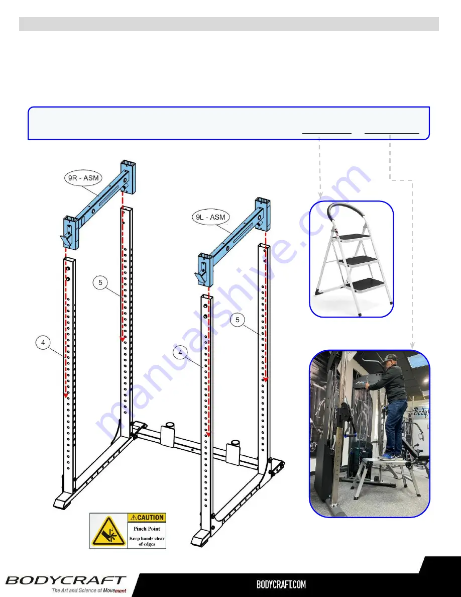 BodyCraft F730 PRO Owner'S Manual Download Page 19