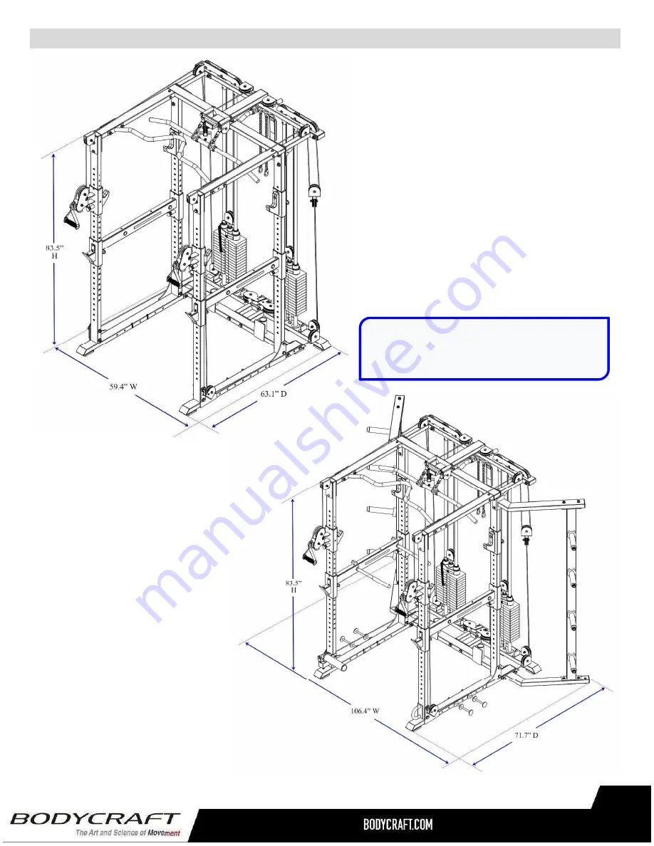 BodyCraft F738 Скачать руководство пользователя страница 10