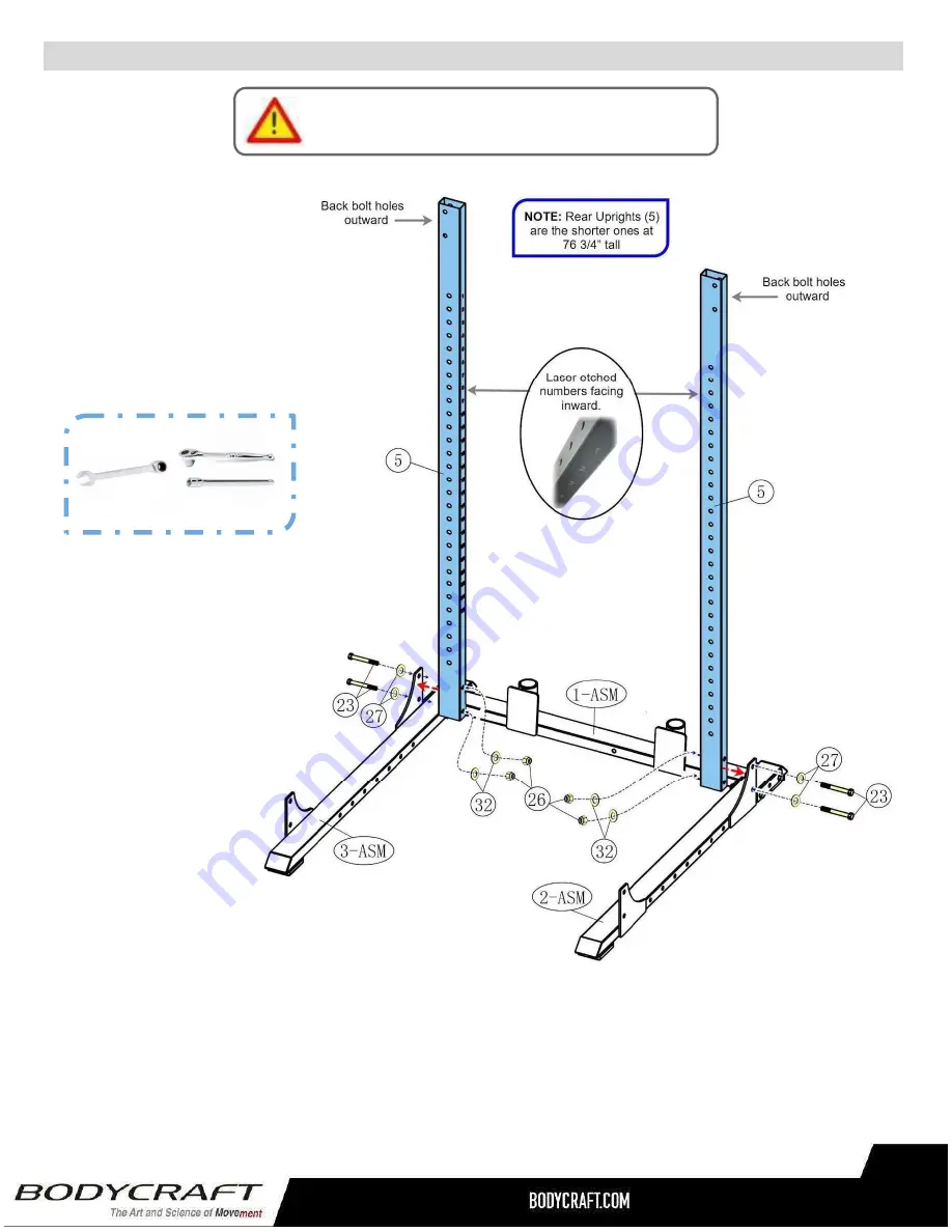 BodyCraft F738 Owner'S Manual Download Page 20