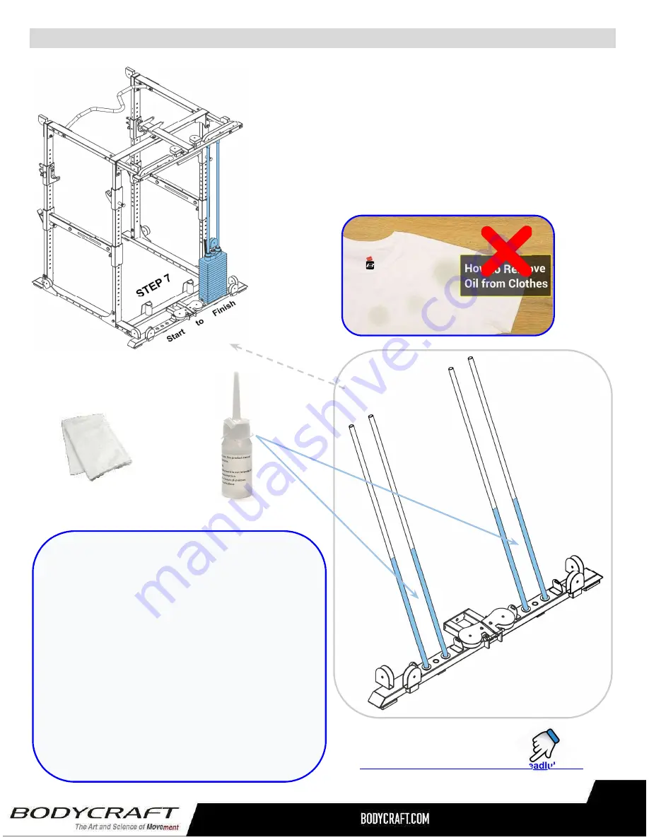 BodyCraft F738 Owner'S Manual Download Page 40