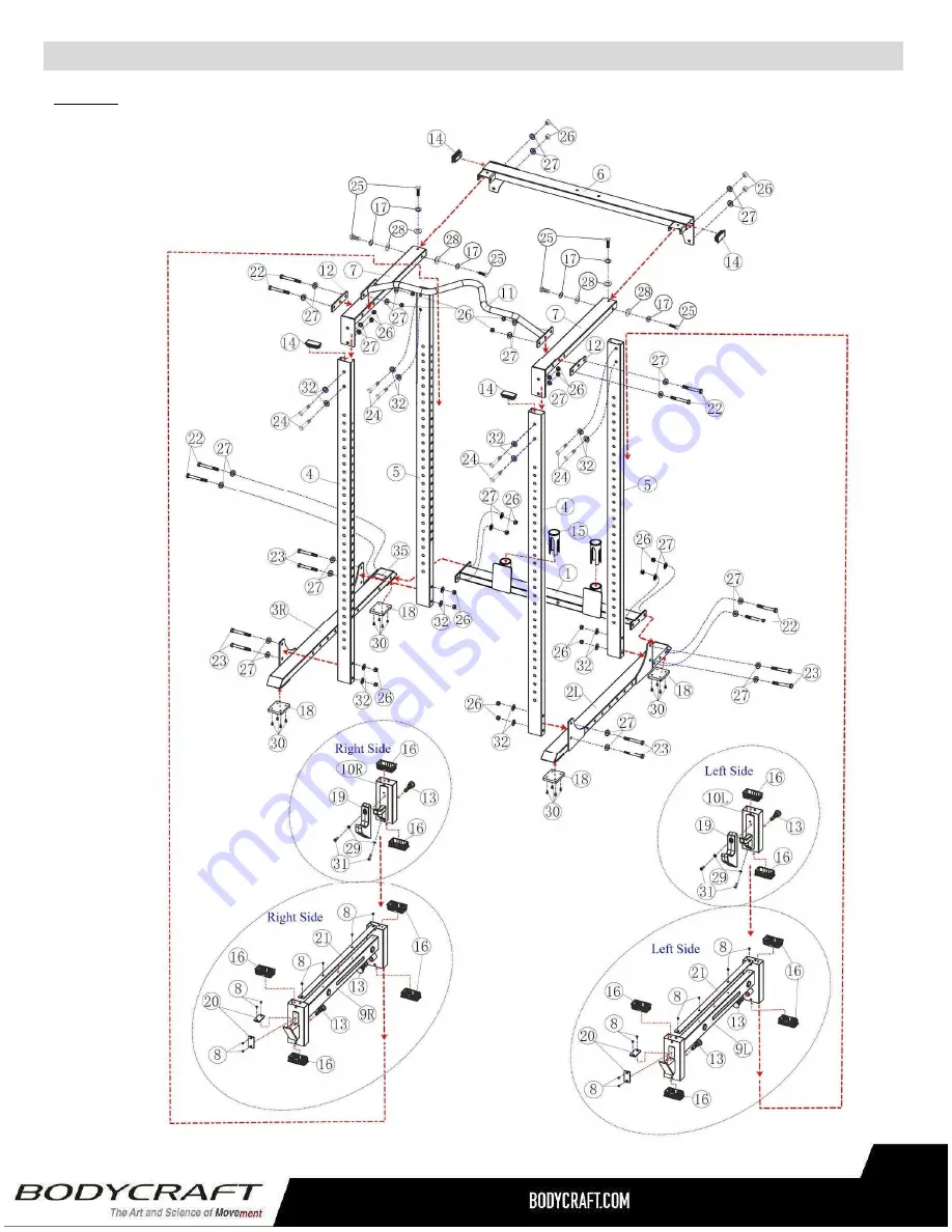 BodyCraft F738 Скачать руководство пользователя страница 79