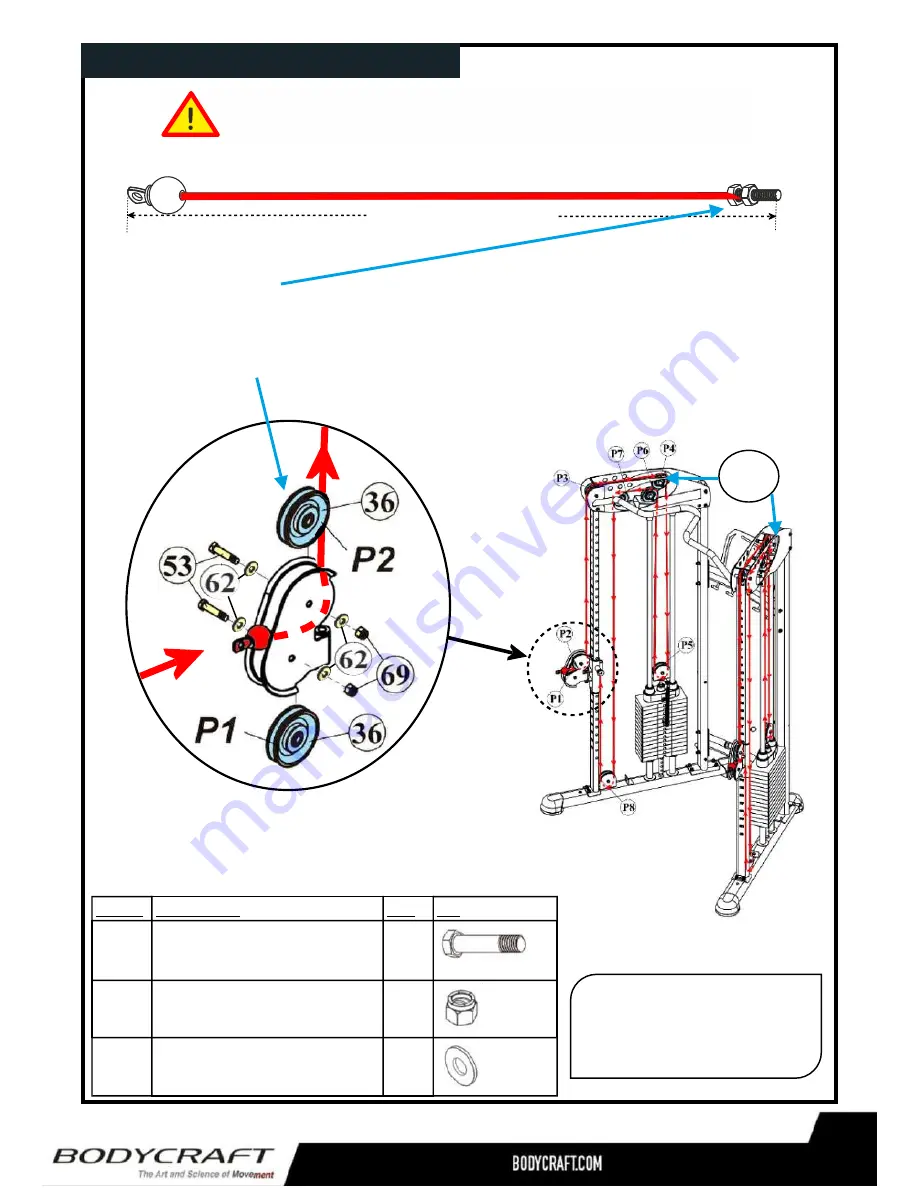 BodyCraft HFT PRO Owner'S Manual Download Page 25