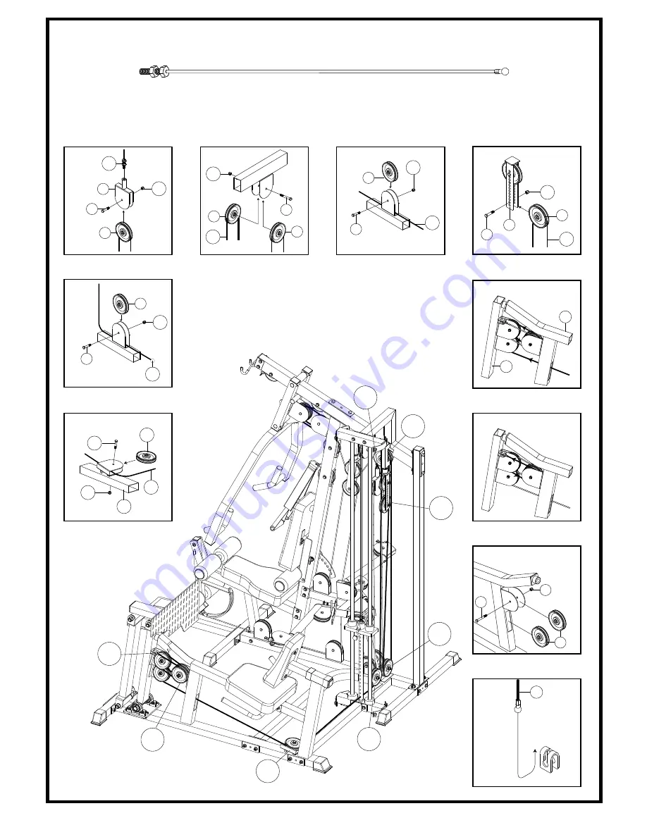 BodyCraft LEG PRESS Instruction Manual Download Page 9