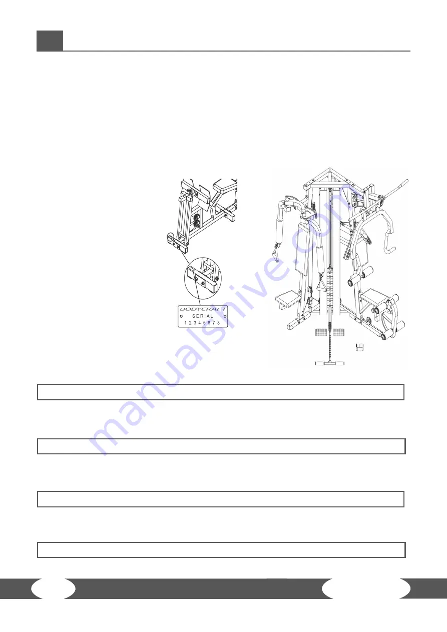 BodyCraft SW-95.0201 Assembly And Operating Instructions Manual Download Page 46