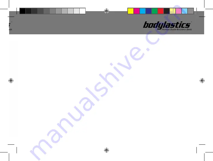 Bodylastics Clip and Handle Bands Instruction Book Download Page 35