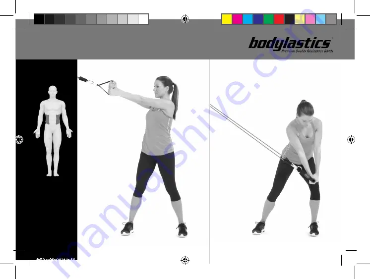 Bodylastics Clip and Handle Bands Instruction Book Download Page 60