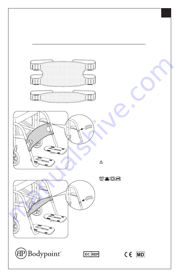 Bodypoint Aeromesh  SP102L Скачать руководство пользователя страница 5