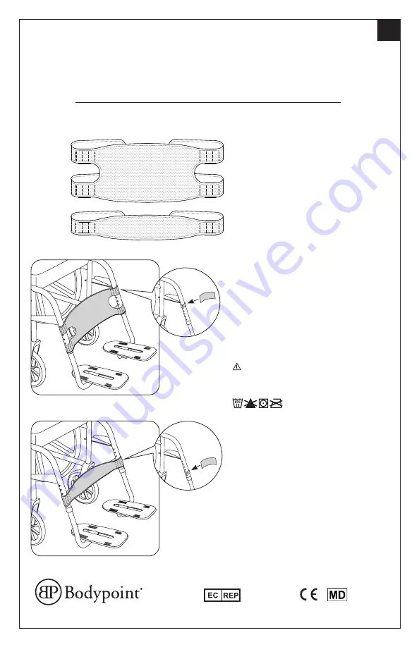 Bodypoint Aeromesh  SP102L Installation And User Instructions Manual Download Page 7