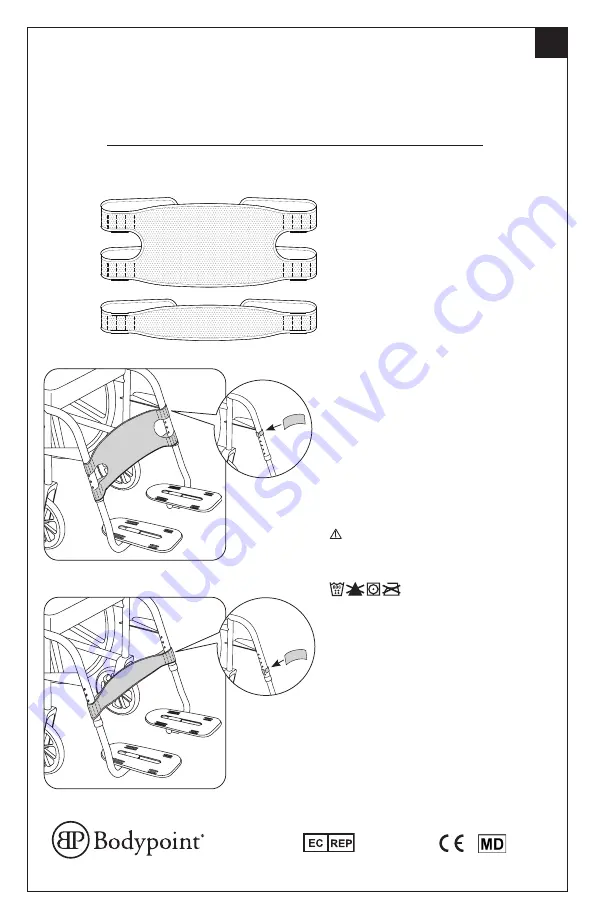 Bodypoint Aeromesh  SP102L Installation And User Instructions Manual Download Page 8