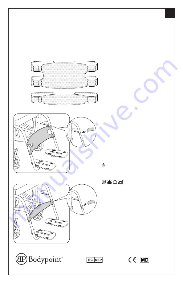 Bodypoint Aeromesh  SP102L Скачать руководство пользователя страница 12