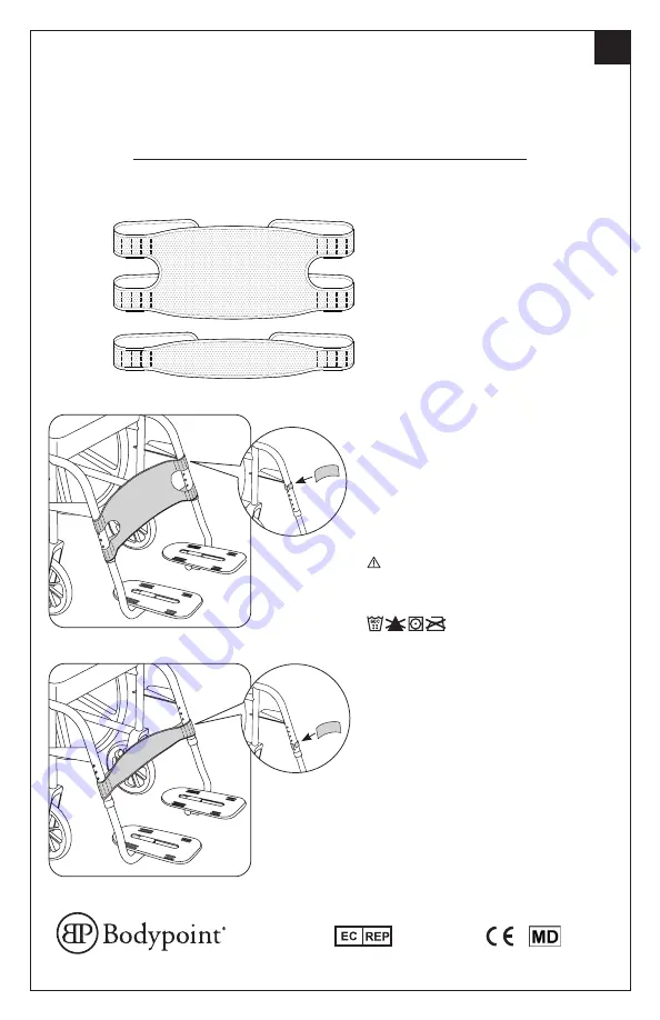 Bodypoint Aeromesh  SP102L Скачать руководство пользователя страница 16