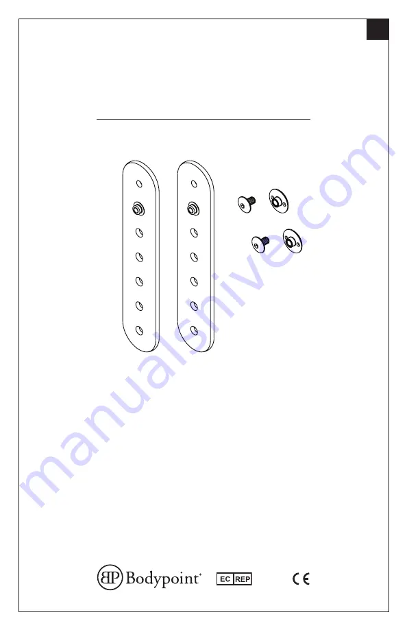 Bodypoint EvoFlex EBE100 Installation And User Instructions Manual Download Page 9