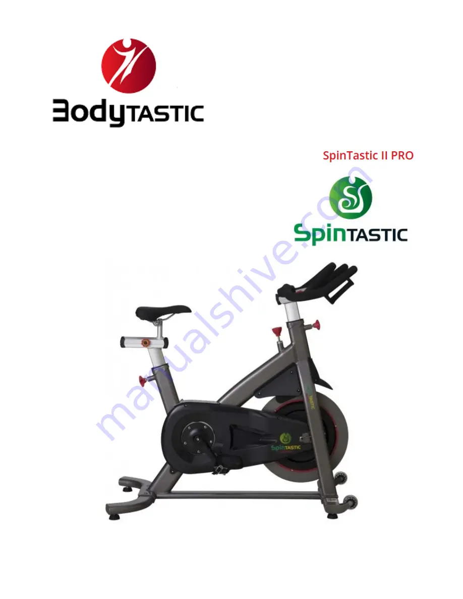 Bodytastic SpinTastic II PRO Service Manual Download Page 1